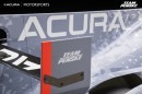 2018 Acura ARX-05 prototype racing car