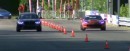 2018 BMW M5 Drag Races Chevrolet Corvette in Russia