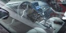 2018 BMW M5 interior spied