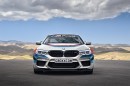 2018 BMW M5 (F90) rendered as a GT4 racing car