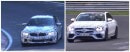 2018 BMW M5 vs 2017 Mercedes-AMG E63 Nurburgring testing