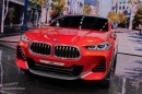 BMW Concept X2 (previews 2017 BMW F39 X2) live at 2016 Paris Motor Show