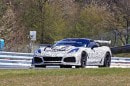 2018 Chevrolet Corvette ZR1 spied at the Nurburgring