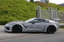 2018 Chevrolet Corvette ZR1 spied near the Nurburgring