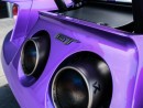 2018 Ford GT Has Lamborghini-Like $45,000 Deep Purple Paint and Silver Stripes
