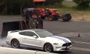 2018 Ford Mustang GT vs Mustang Shelby GT350 Drag Race