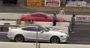 2018 Ford Mustang GT vs Mustang Shelby GT350 Drag Race