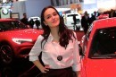 2018 Geneva Motor Show booth girls