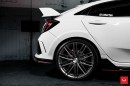 2018 Honda Civic Type R Twins Get Vossen Hybrid Forged Wheels