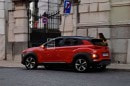 2018 Hyundai Kona uncamouflaged during photo shoot in Portugal