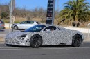 2018 McLaren 720S (P14) Spied With Black and White Camouflage