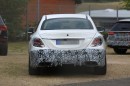 New C63 Facelift Sedan and Coupe Spied With Production Bodies
