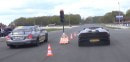 2018 Mercedes-AMG E63 vs Lamborghini Huracan Spyder Drag Race