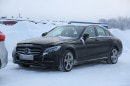 2018 Mercedes-Benz C-Class Facelift Interior Spyshots
