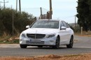 2018 Mercedes C-Class Facelift Spied Without Camouflage