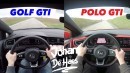 2018 Polo GTI vs. Golf GTI: a POV Video Comparison