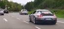 2018 Porsche 911 GT2 RS Chased in Stuttgart Traffic