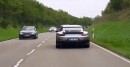 2018 Porsche 911 GT2 RS Chased in Stuttgart Traffic