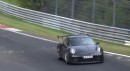 2018 Porsche 911 GT2 spied on Nurburgring