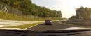 2018 Porsche 911 GT3 Chases E92 BMW M3 on Nurburgring