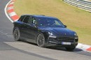 New 2018 Porsche Cayenne Prototype on Nurburgring