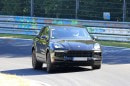 New 2018 Porsche Cayenne Prototype on Nurburgring