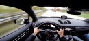 2018 Porsche Cayenne Turbo on German Autobahn
