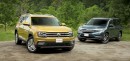 2018 Volkswagen Atlas vs. Honda Pilot is a Review That Doesn't Fit the Screen