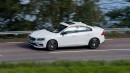 2018 Volvo S60 Polestar with carbon fiber aerodynamic enhancements