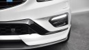 2018 Volvo S60 Polestar with carbon fiber aerodynamic enhancements