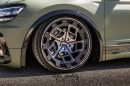 2018 VW Tiguan Lowrider Has RADI8 Wheels, Amry Wrap