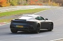 2019 Aston Martin Vantage spied on Nurburgring