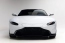 2019 Aston Martin Vantage Coupe in Stone White