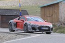 Spyshots: 2019 Audi R8 facelift