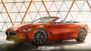 2019 BMW 8 Series Convertible (G14) rendering