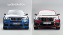 2019 BMW X4 Compared to Old Model in Official Video