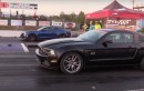 2019 Chevrolet Camaro SS Drag Races Ford Mustang GT