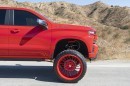 2019 Chevy Silverado "Red Dead Redemption" Rolls 26-Inch Forgiatos