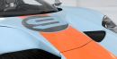 2019 Ford GT Heritage Edition with Gulf Oil racing livery
