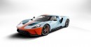 2019 Ford GT Heritage Edition with Gulf Oil racing livery