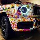 2019 Mercedes-AMG G63 Gets Crazy Cartoon Wrap in Russia
