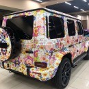 2019 Mercedes-AMG G63 Gets Crazy Cartoon Wrap in Russia