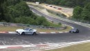 2019 Mercedes-AMG GT Black Series Hunts Down BMW M2 Competition on Nurburgring