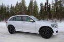 Prototype of Mercedes-Benz GLC converted to electric drive