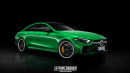 2019 Mercedes CLS Rendered As AMG, Cabriolet, Coupe and Pickup Truck