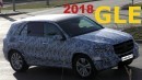 2019 Mercedes GLE-Class Winking at Us With Production Headlights