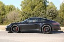 2019 next-generation Porsche 911 spyshots: side view