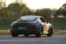 2019 next-generation Porsche 911 spyshots: chassis mule