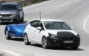2019 Opel Astra Facelift Spied Undergoing Hot Weather Testing Followed by Peugeot 3008