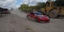 2019 Porsche 911 GT3 RS Drifting In a Quarry
